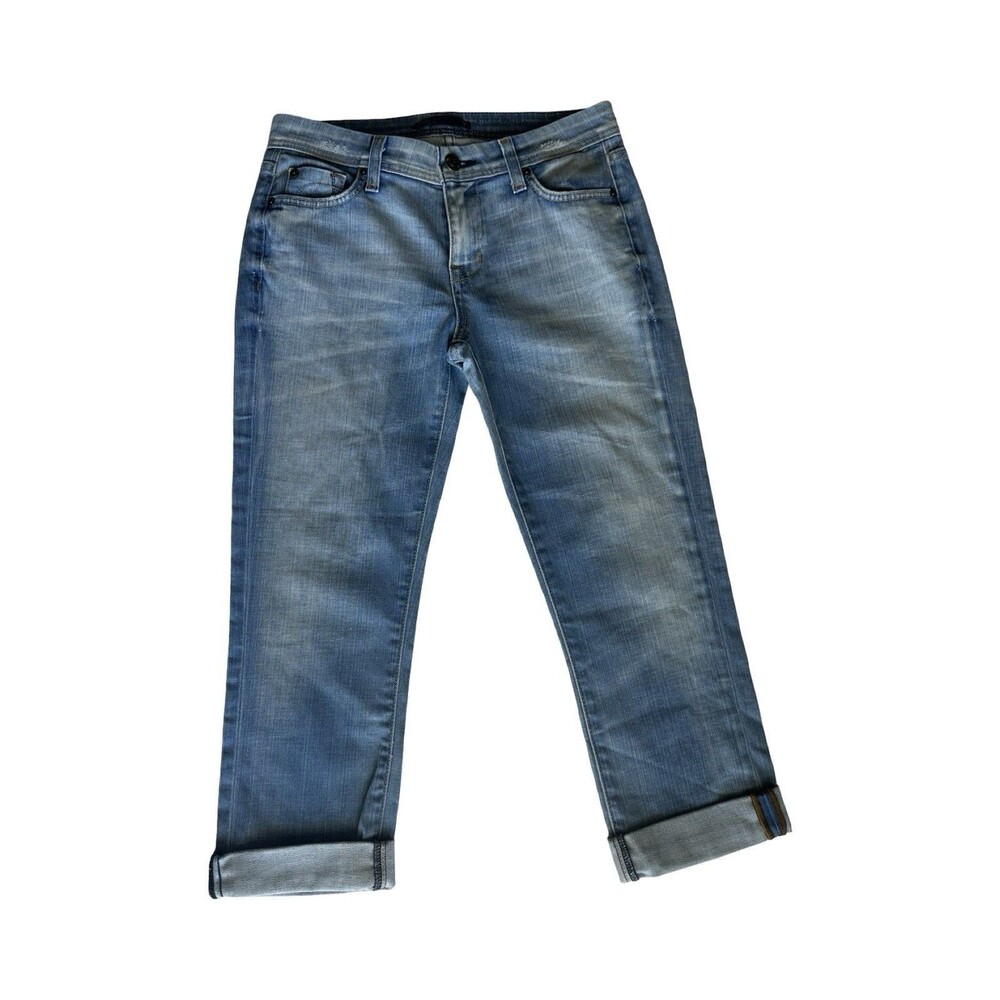 Fidelity NWT Cropped Denim Jeans Stevie Capri 26